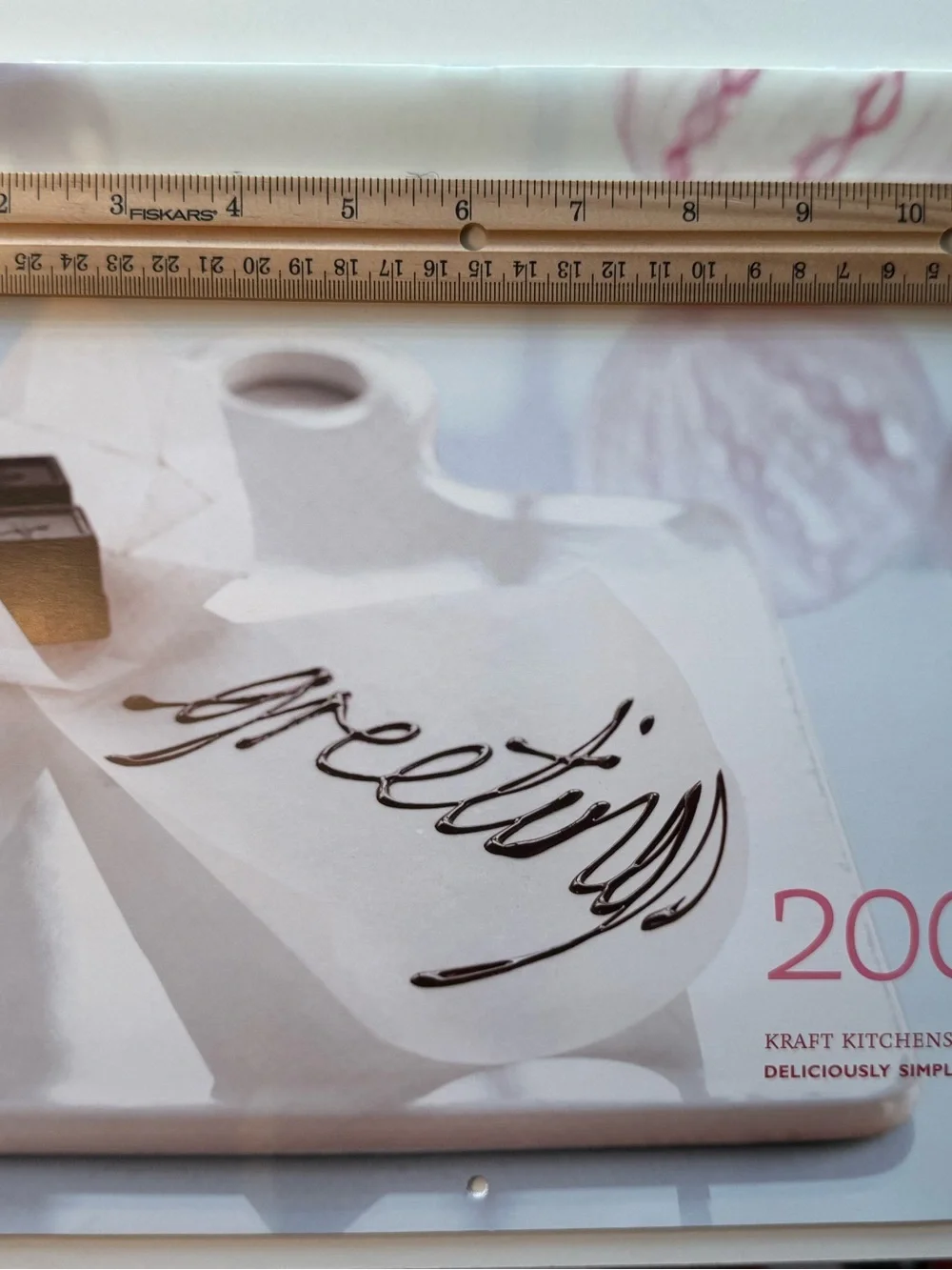 Kraft Kitchens 2007 Calendar Deliciously Simple Everyday Greetings/ Used